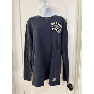 Superdry‎ Vintage Athletic Chest Long Sleeve Top large